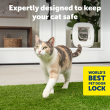 Charger l'image dans la galerie, Adapteur pour fixation sur verre pour chatière pour grands chats