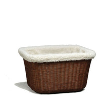 Load image into Gallery viewer, Tagalong Wicker Bicycle Basket