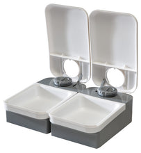 Load image into Gallery viewer, 2 Meal Pet Feeder
