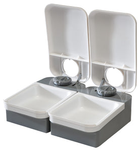 2 Meal Pet Feeder