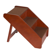 Load image into Gallery viewer, CozyUp™ Folding Wood Pet Steps
