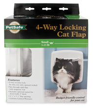 Load image into Gallery viewer, 4-Way Locking Cat Door
