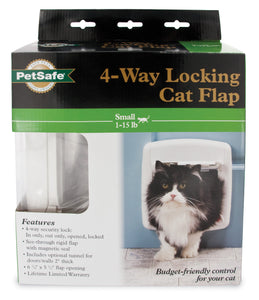 4-Way Locking Cat Door